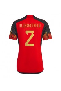 België Toby Alderweireld #2 Voetbaltruitje Thuis tenue WK 2022 Korte Mouw